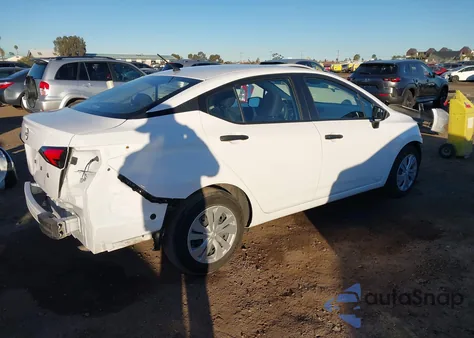 2024 Nissan Versa 1.6 S из США, поврежденный, VIN 3N1CN8DV1RL903652